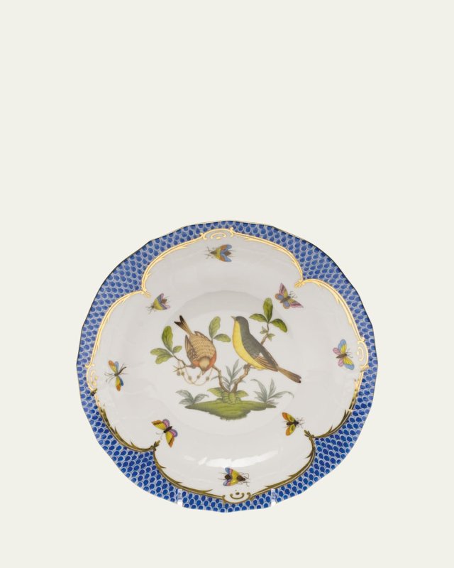 Rothschild Blue Motif 07 Dessert Plate